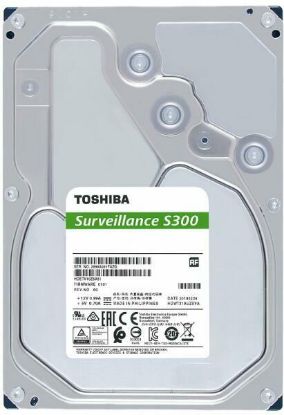 Toshiba 6TB 3.5 S300 5400RPM 256MB SATA3 HDWT860UZSVA Güvenlik 7/24 Harddisk resmi