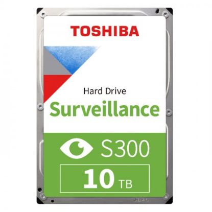 Toshiba 10TB HDWT31AUZSVA S300 Surveillance HDWT31AUZSVA 256MB 7200Rpm Sata 3 7/24 Güvenlik Diski resmi