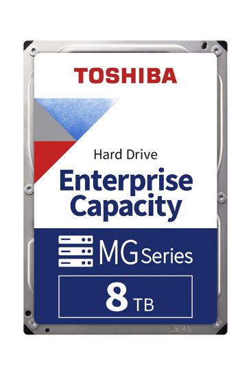 Toshiba 8TB MG08ADA800E 3.5" 7200RPM 256Mb 7/24 Enterprice Güvenlik Diski resmi