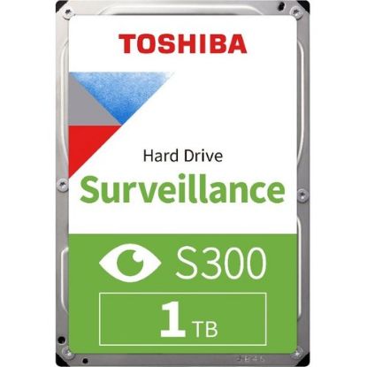 Toshiba 1Tb HDWV110UZSVA 3.5" S300 5700RPM Sata-3 6.0gb/s 64MB 7/24 Güvenlik HDWV110UZSVA HardDisk resmi