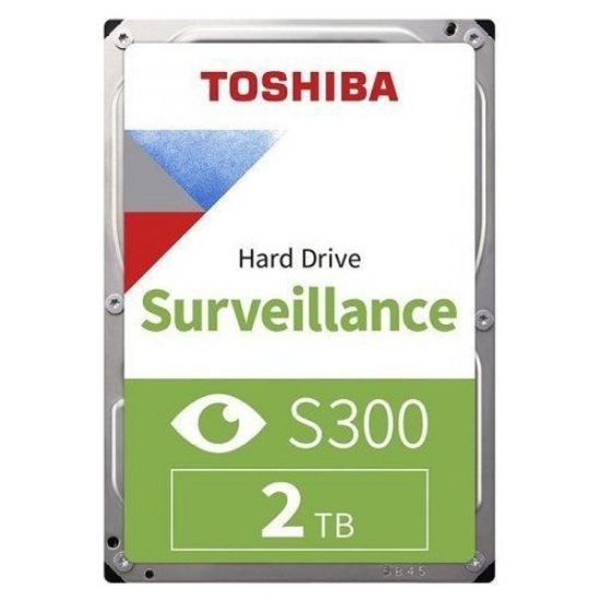 Toshiba 2TB HDWT720UZSVA S300 5400 Sata3 128M 7/24 Güvenlik Harddisk resmi