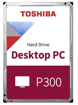 Toshiba 6TB 3.5" P300 HDWD260UZSVA SATA 3.0 5400 RPM Harddisk resmi
