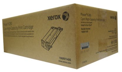 Xerox 106R01400 Phaser 6280 Yüksek Kapasite Cyan Mavi Toner 5.900 Sayfa  resmi