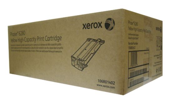 Xerox 106R01402 Phaser 6280 Yüksek Kapasite Yellow Sarı Toner 5.900 Sayfa  resmi