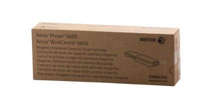 Xerox 106R02250 Phaser 6600/6605 Standart Kapasite Magenta Kırmızı Toner  resmi