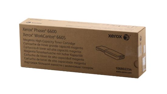 Xerox 106R02234 Phaser 6600/6605 Yüksek Kapasite Magenta Kırmızı Toner  resmi