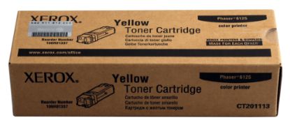 Xerox 106R01337 Phaser 6125 Yellow Sarı Toner 1.000 Sayfa resmi