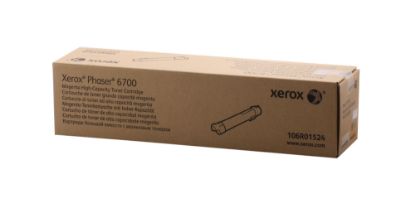 Xerox 106R01524 Phaser 6700 Yüksek Kapasite Magenta Kırmızı Toner 12.000 Sayfa resmi