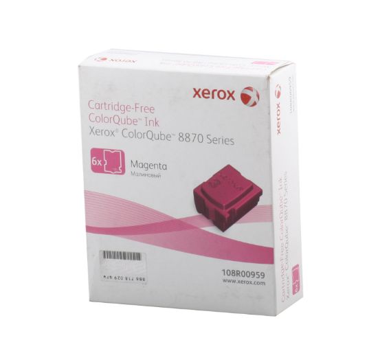 Xerox 108R00959 Phaser 8870/8880 Genuine SolidInk Magenta Kırmızı 6 Stick resmi