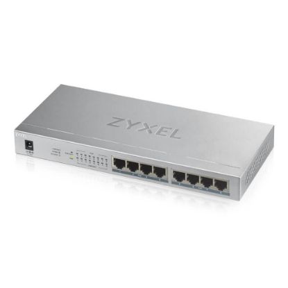 Zyxel GS-1008HP 8 Port Poe+ Gigabit 10/100/1000 Mbps Switch resmi