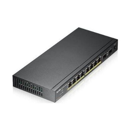 Zyxel GS1100-10HP 8 Port Poe+ 10/100/1000 Mbps Switch 2 Port SFP resmi