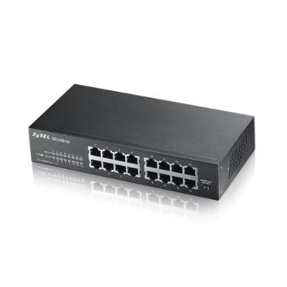 Zyxel GS1100-16 16 Port 10/100/1000 Mbps Switch resmi