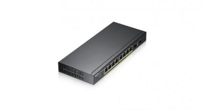 Zyxel GS1900-10HP 8 Port Poe+ 10/100/1000 Mbps Yönetilebilir Switch 2 Port SFP resmi