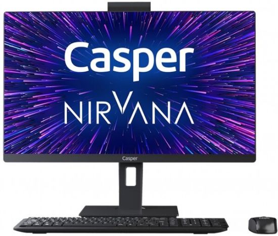Casper Nirvana One A70.1135-8D00X-V i5 1135G7 8GB 250GB SSD Dos 23.8" FHD Wi-Fi Pivot AIO Bilgisayar resmi