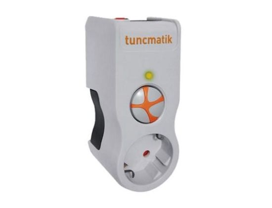 Tunçmatik TSK5078 Enerji Koruma Powersurge 1'li Beyaz Priz 1050 JOULE resmi