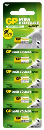 GP GP29A-C5 29A 9V Alkalin Spesifik Pil 5'li Paket  resmi