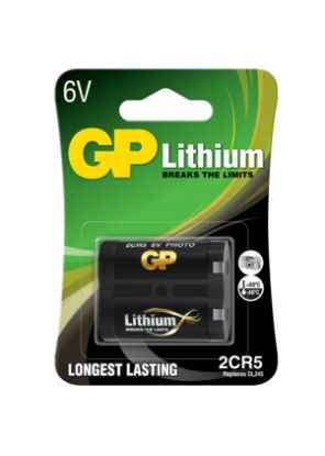 Gp 2CR5 6V Lityum Pil Fotoğrağ Makinesı Pili resmi