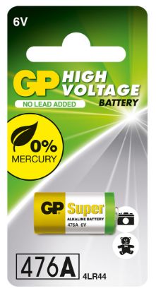 GP GP476A 4LR44 6V Yüksek Voltaj Alkalin Pil  resmi