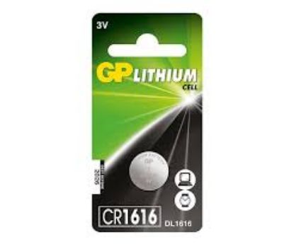 Gp CR1616-U1 3V Lityum Düğme Pil Tekli Paket resmi