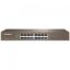 Tenda TEF1016D 16 Port 10/100 Mbps Switch Çelik Kasa Rack Mount resmi