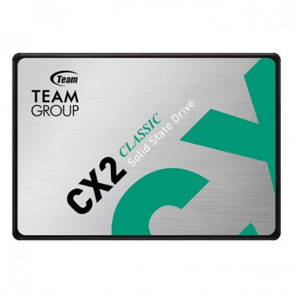 Team 256GB CX2 520/430MB/s 2.5" SATA3 SSD Disk (T253X6256G0C101) resmi