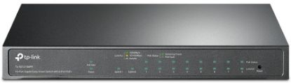 TP-LINK TL-SG1210MPE 8 Port 10/100/1000 Poe+ Switch 2 Port 10/100/1000 Mbps 1 Port SFP resmi