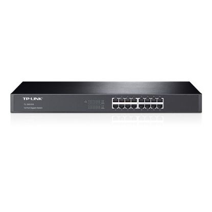 Tp-Link TL-SG1016 16 Port 10/100/1000 Mbps Switch Çelik Kasa Rack Mount resmi