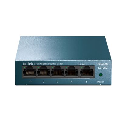 Tp-Link LS105G 5 Port 10/100/1000 Mbps Switch Metal Kasa resmi