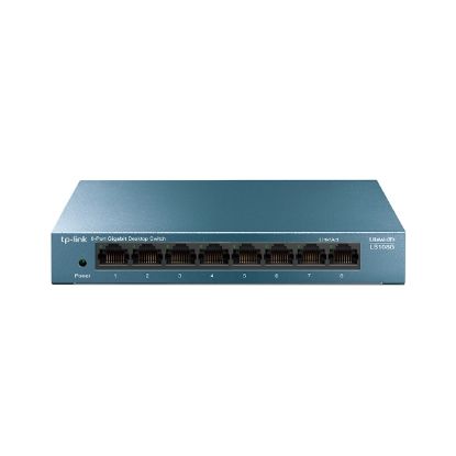 Tp-Link LS108G 8 Port 10/100/1000 Mbps Switch Metal Kasa resmi