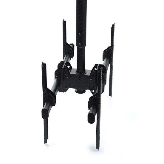 Dark VT13 37"- 70" Çift TV Destekli Tavan Tipi Hareketli, Yükseklik Ayarlı TV Askı Aparatı resmi