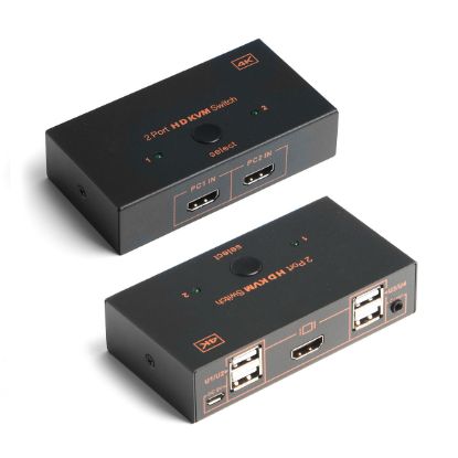 Dark DK-AC-KVMHD01 2x HDMI 4x USB KVM SWITCH 4K/30 Hz resmi