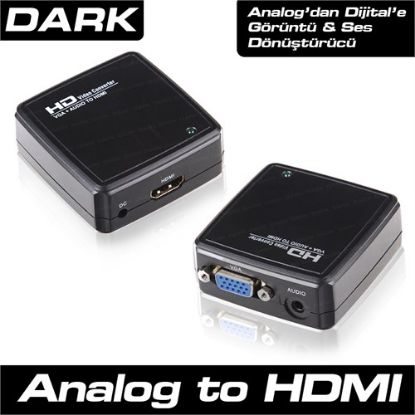 Dark DK-HD-AVGAXHDMI VGA to HDMI Aktif Dönüştürücü resmi