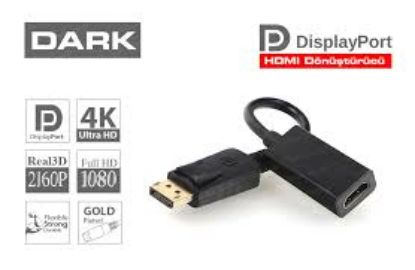Dark DK-HD-ADPXHDMIV2 Display Port - Hdmı Dönüştürücü resmi