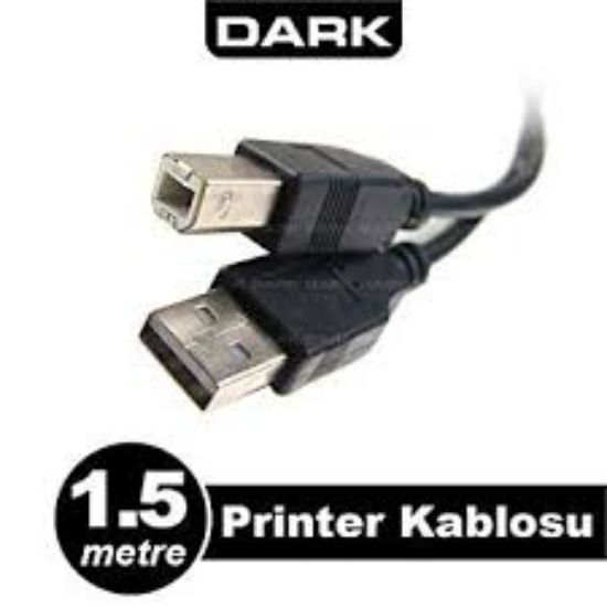 Dark DK CB USB2PRNL150 1.5mt USB 2.0 Yazıcı Kablosu  resmi