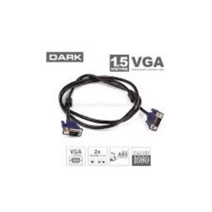 Dark DK CB VGA1501.5mt VGA Kablosu (Erkek/Erkek) resmi