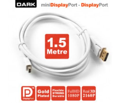 Dark DK-CB-DPXMDPL150 1.5 Metre Mini DisplayPort - Display Port Kablo resmi