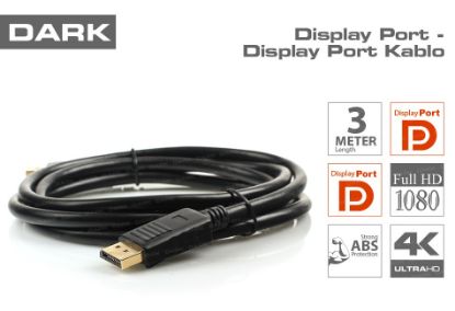 Dark DK-CB-DPL300 3Mt Display Erkek To Display Erkek resmi