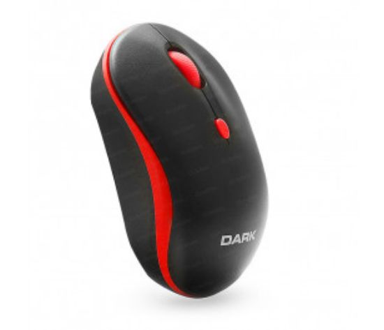 Dark DK-AC-MSW100R Wireless Notebook Mouse - Kırmızı/Siyah resmi