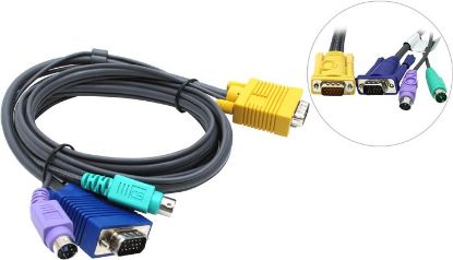 Aten 2L-5202P PS/2 Kvm Cable (1,8m)  resmi