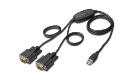 Digitus DA-70158  USB 2.0 - 2 x RS232 (Seri) 1,5 M  resmi