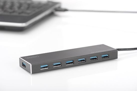 Digitus Da-70241-1 7 Port Usb 3.0 Hub Çoklayıcı  resmi