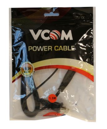 Vcom CE033-1.5MT Amerikan Uçlu Teyp Power Kablosu resmi