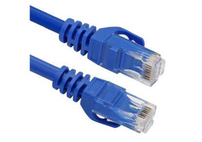 Vcom NP611B-L-1.5 Cat6 1.5MT Mavi Utp Patch Kablo resmi
