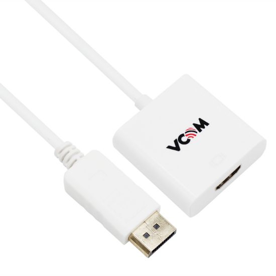 Vcom CG601-0.15 Beyaz Display Port Erkek To Hdmi Dişi Dönüştürücü resmi