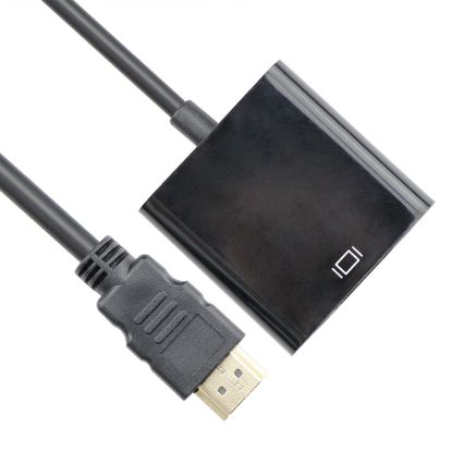 Vcom CG591-B-0.15 Siyah Hdmi Erkek To Vga Dişi Dönüştürücü resmi