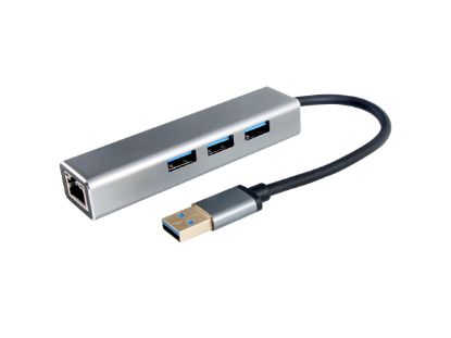 Vcom DH312A Usb 3.0 To USB3.0*3+RJ45 Çoklayıcı resmi