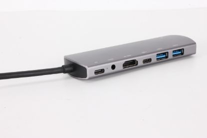 Vcom CU465 Type-C To HDMI+USB*2+RJ45+Audio+USB-C+PD Çoklayıcı resmi
