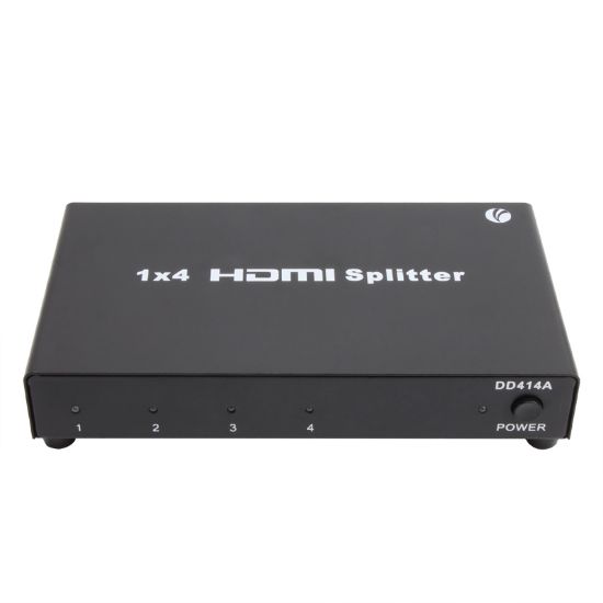 Vcom DD414A 1*4 Port 1.4V 1080P Metal Hdmi Splitter resmi