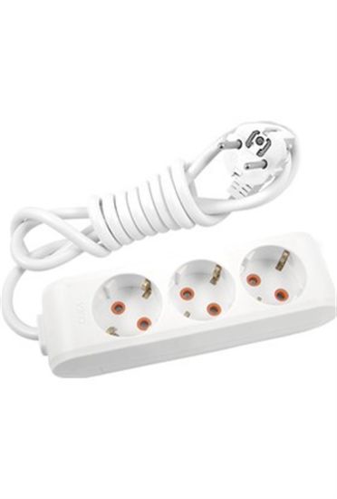 Viko Multi-Let Vm33 3lü 3mt Topraklı Kablolu (90113303) resmi