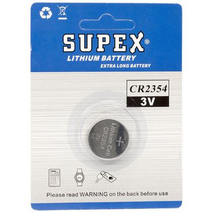 Supex CR2354 3V Lityum Tekli Paket Pil resmi